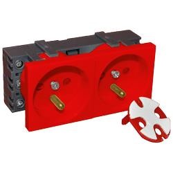 Gniazdo elektryczne A-LAN PZ02 (natynkowe) - 910208