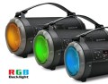 Głośnik przenośny X-730 REAL-EL Black - 1510801