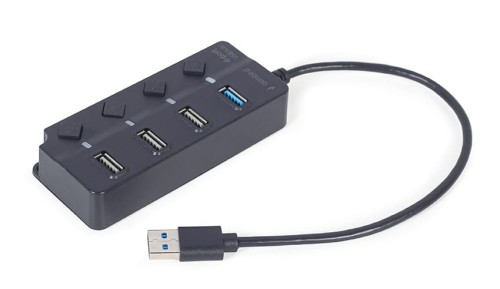 GEMBIRD HUB USB 4-PORTOWY (1 X USB 3.1 + 3 X USB 2.0) - 1437679