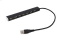 GEMBIRD HUB USB 2.0 7 PORTÓW, CZARNY - 1481454