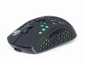 GEMBIRD GAMINGOWA BEZPRZEWODOWA MYSZ RAGNAR WRX500 6 PRZYCISKÓW, PODŚWIETLENIE RGB, CZARNA - 1626099