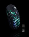 GEMBIRD GAMINGOWA BEZPRZEWODOWA MYSZ RAGNAR WRX500 6 PRZYCISKÓW, PODŚWIETLENIE RGB, CZARNA - 1626102