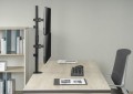 GEMBIRD BIURKOWE REGULOWANE RAMIĘ/UCHWYT NA 2 MONITORY 17-32, VESA 100X100MM, DO 9 KG - 1735972