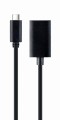 GEMBIRD ADAPTER NA KABLU USB TYP-C DO DISPLAYPORT 4K, 15CM, CZARNY - 1537933