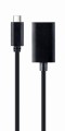 GEMBIRD ADAPTER NA KABLU USB TYP-C DO DISPLAYPORT 4K, 15CM, CZARNY - 1435358