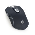 GEMBIRD 6-PRZYCISKOWA BEZPRZEWODOWA MYSZ "FIREBOLT" GAMING, PODŚWIETLENIE RGB, CZARNA - 1495422