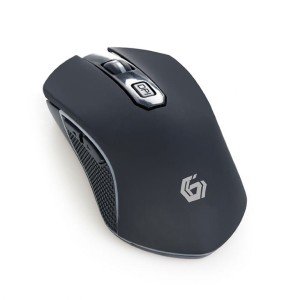 GEMBIRD 6-PRZYCISKOWA BEZPRZEWODOWA MYSZ "FIREBOLT" GAMING, PODŚWIETLENIE RGB, CZARNA