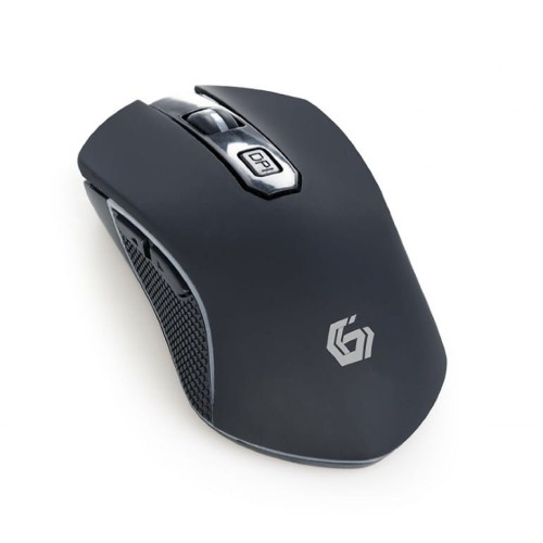 GEMBIRD 6-PRZYCISKOWA BEZPRZEWODOWA MYSZ "FIREBOLT" GAMING, PODŚWIETLENIE RGB, CZARNA - 1495422
