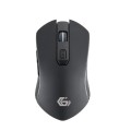GEMBIRD 6-PRZYCISKOWA BEZPRZEWODOWA MYSZ "FIREBOLT" GAMING, PODŚWIETLENIE RGB, CZARNA - 1495425