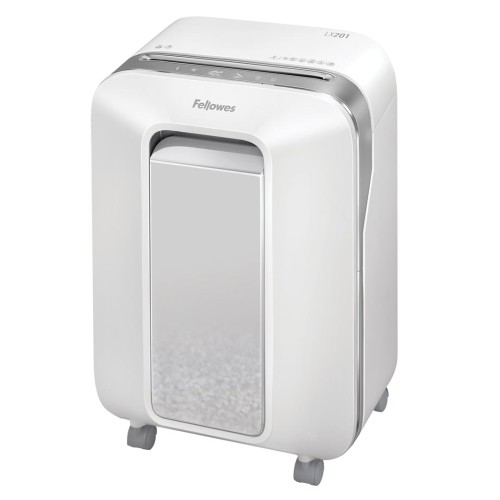 Fellowes Niszczarka osobista LX201 biała, 22L - 1516639