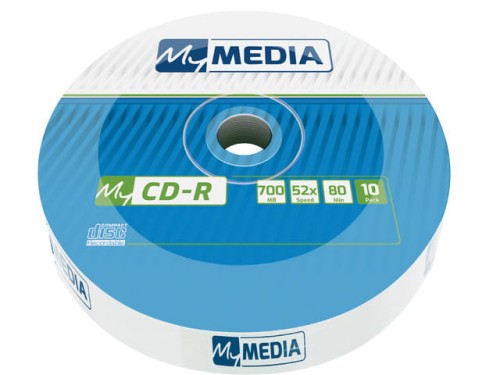 MY MEDIA CD-R 700MB WRAP (10 SPINDLE) 69204 - 1061198