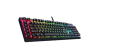 Mechaniczna klawiatura do gier Razer BlackWidow V4 X, żółty przełącznik, układ amerykański, przewodowy, czarny Razer - 1778447
