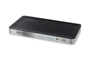 Matrix HDMI DIGITUS DS-48300 4/2-porty, 1920x1080p FHD 3D, HDCP1.1, z pilotem