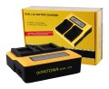 Ładowarka Patona DUAL LCD Fujifilm NP-W126S - 1338492
