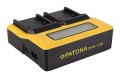 Ładowarka Patona DUAL LCD  do akumulatorów typu  NP-F (8.4V / 12.6V / 16.8V) - 1338484