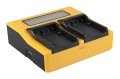 Ładowarka Patona DUAL LCD  do akumulatorów typu  NP-F (8.4V / 12.6V / 16.8V) - 1338483