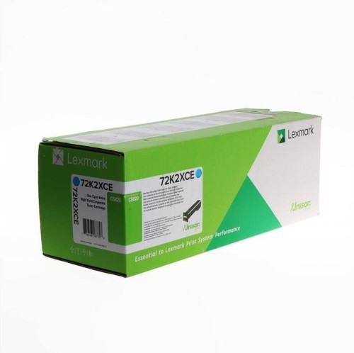Lexmark Toner 72K2XCE Cyan - 1594573