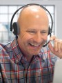 Koss CS300 USB Communication Headsets, On-Ear, Wired, Microphone, Black - 1785805