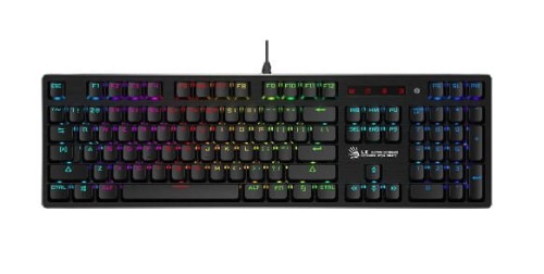 Klawiatura A4 TECH Bloody B820R RGB A4TKLA45994 (mechaniczna; USB 2.0; (US); kolor czarny) - 1204461