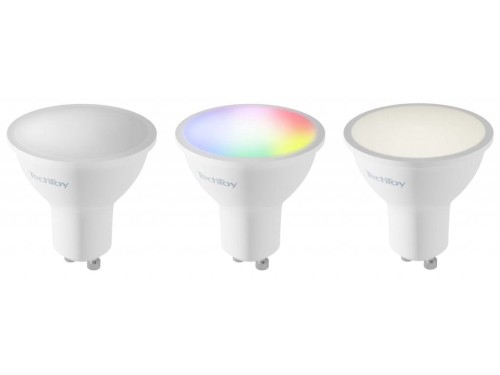 Inteligentna żarówka TESLA RGB 4,5W GU10 3szt. - 1334577