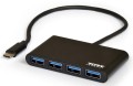 Hub USB-C PORT DESIGNS 900123 (USB-C; 4x USB 3.1) - 1641352