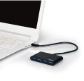 Hub USB-C PORT DESIGNS 900123 (USB-C; 4x USB 3.1) - 1641354