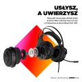 HP Słuchawki z mikrofonem dla graczy, OMEN Blast, 1A858AA, czarne - 1435204