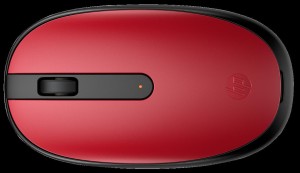 Mysz HP 240 Empire Red Bluetooth Mouse bezprzewodowa czerwono-czarna 43N05AA
