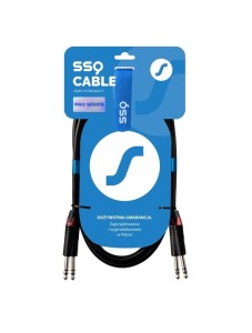 SSQ JSJS5 PRO - 2x jack stereo 6,3mm - 2x jack stereo 6,3mm NEUTRIK
