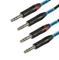 SSQ JSJS2 PRO - 2x jack stereo 6,3mm - 2x jack stereo 6,3mm NEUTRIK - 1473350