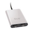 Splitter Club 3D CSV-1577 Thunderbolt™ 3 to Dual DisplayPort™ 1.2 4K60Hz UHD Adapter - 1068518