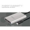 Splitter Club 3D CSV-1577 Thunderbolt™ 3 to Dual DisplayPort™ 1.2 4K60Hz UHD Adapter - 1068520