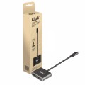 Spliter Club3D CSV-1552 (MST hub USB3.2 Gen2 Type-C(DP™ Alt-Mode) to DisplayPort™ + HDMI™ 4K60Hz M/F) - 1298164