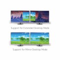 Spliter Club3D CSV-1552 (MST hub USB3.2 Gen2 Type-C(DP™ Alt-Mode) to DisplayPort™ + HDMI™ 4K60Hz M/F) - 1068494