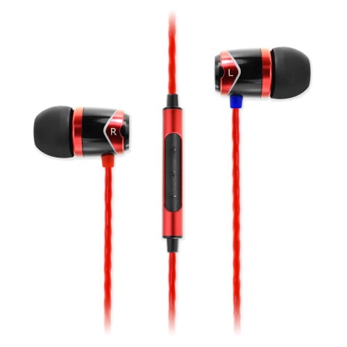 SoundMagic E10C black-red - słuchawki przewodowe - 1646699