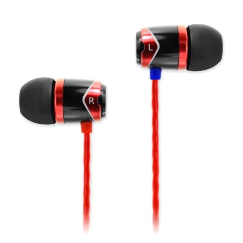 SoundMagic E10 czerwone - słuchawki przewodowe - 1646698
