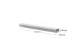 Soundbar Samsung HW-S61A/EN (  5.0 Ch, Wi-Fi, Bluetooth, Acoustic Beam   ) - 1030826