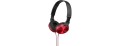 Sony Słuchawki przewodowe nauszne MDRZX310R red - 1433764