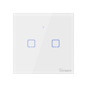 SONOFF IM190314010 WŁĄCZNIK ŚWIATŁA DWUKANAŁOWY T0