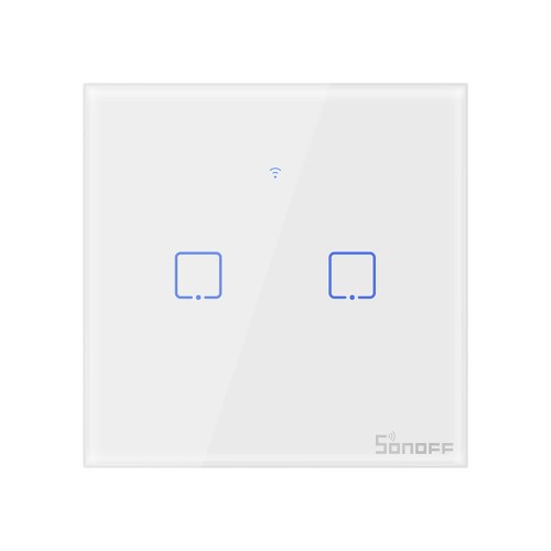 SONOFF IM190314010 WŁĄCZNIK ŚWIATŁA DWUKANAŁOWY T0 - 1037368