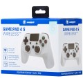 Snakebyte GAME:PAD 4 S bezprzewodowy kontroler do PS4 Szaro pomarańczowy - 874647