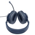 Słuchawki JBL QUANTUM 100 (niebieskie, przewodowe, gamingowe) - 1658376