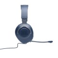 Słuchawki JBL QUANTUM 100 (niebieskie, przewodowe, gamingowe) - 1658377