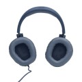 Słuchawki JBL QUANTUM 100 (niebieskie, przewodowe, gamingowe) - 1658374