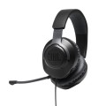 Słuchawki JBL QUANTUM 100 (czarne, przewodowe, nauszne, gamingowe) - 1658387