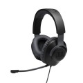 Słuchawki JBL QUANTUM 100 (czarne, przewodowe, nauszne, gamingowe) - 1658388