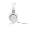 Słuchawki JBL QUANTUM 100 (białe, przewodowe, nauszne, gamingowe) - 1658385