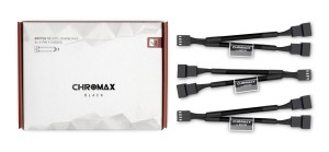 Rozgałęziacz Y NOCTUA NA-SYC1.black dla 4-Pin PWM 3 szt.
