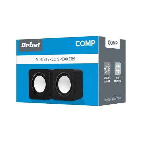 REBEL COMP GŁOŚNIKI KOMPUTEROWE 2.0 CS-10 - 1473586