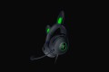 Razer Wired, Nauszne, Czarny, Zestaw słuchawkowy do gier, Kraken V2 Pro, Kitty Edition - 1765064